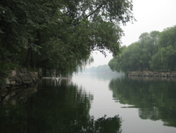 Paseo en barca en el Palacio de Verano.