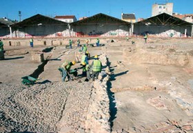 Trabajos arqueológicos en la Real Fábrica de Paños de San Fernando. Comunidad de Madrid