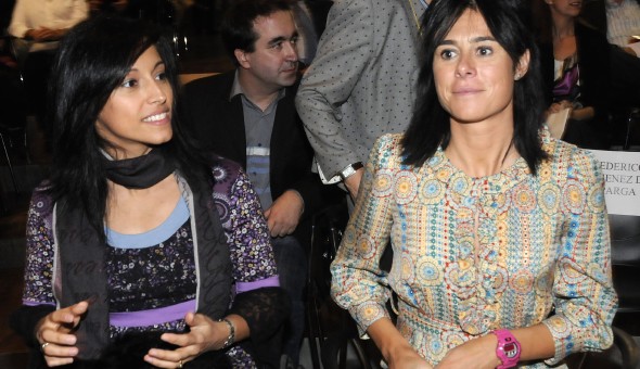 Teresa Perales y Edurne Pasaban. Manuel Engo
