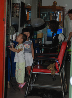 Así son las peluquerías.