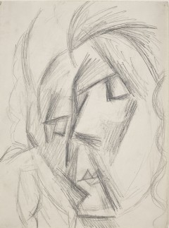 Estudio de rostro (Cabeza de mujer) Museo Picasso Málaga<br />Foto: José Luis Gutiérrez © Fundación Almine y Bernard Ruiz-Picasso para el Arte © Sucesión Pablo Picasso, VEGAP, Málaga, 2010