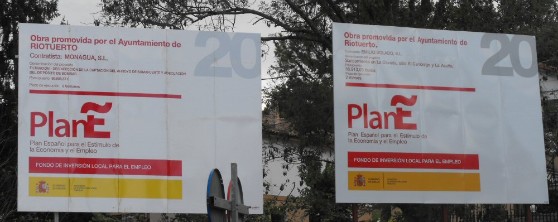 Carteles del primer plan E.