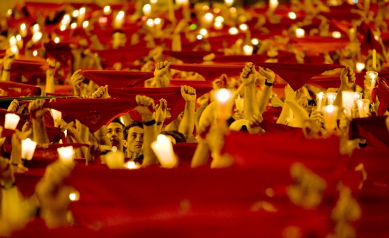 Adios a los Sanfermines 2009 con el tradicional 'Pobre de Mí'