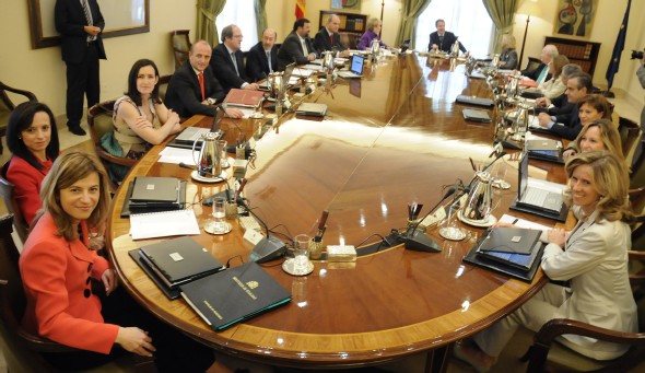 Primer Consejo de Ministros con el nuevo equipo tras la crisis de Gobierno. Manuel Engo