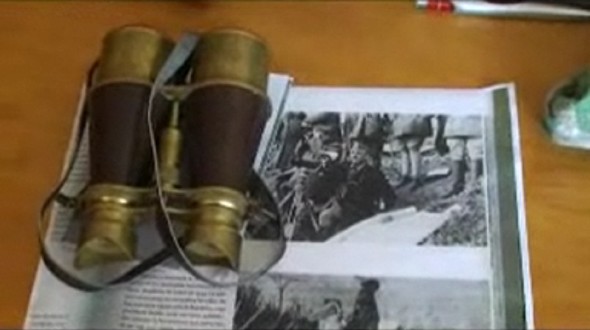 Prismáticos de Franco. Efe