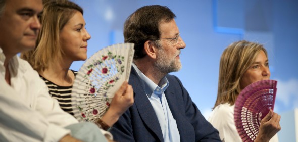 Pons, Cospedal, Rajoy y Mato (Efe)