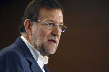 Mariano Rajoy, presidente del PP