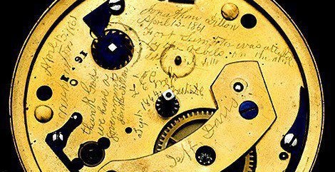 Inscripciones en el reloj de Lincoln (Efe)
