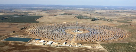 Vista general de Gemasolar. Cristina Martín (WWF)