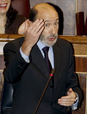 El ministro del Interior en el Congreso. Efe