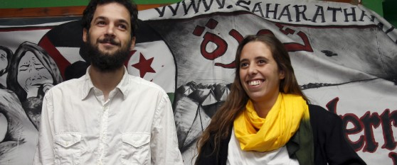 García y sopeña durante la rueda de prensa en la que explicaron su experiencia. Efe