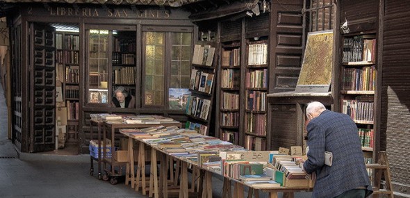 Librería San Ginés, en Madrid