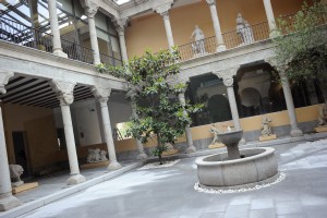 Patio de la Casa de San Isidro. Foto: Manuel Engo