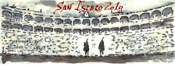 Cartel de la Feria de San Isidro diseñado por José María Cano