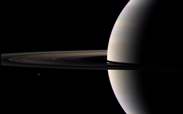 Una imagen de archivo de Saturno (Foto: NASA)
