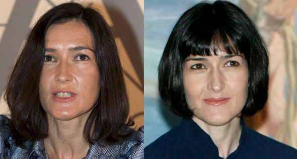 Ángeles González-Sinde, ministra de Cultura, antes y después