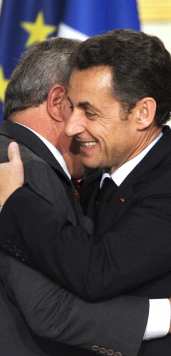 Nicolas Sarkozy y Lula, en París. Efe