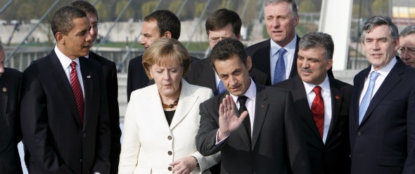 Sarkozy y Merkel, muy presentes en una cita en la que el principal protagonista es Obama. Efe