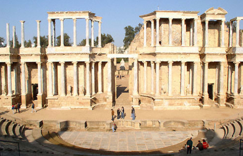 Imagen del Teatro de Mérida