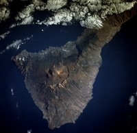 Tenerife desde el cielo, el Teide