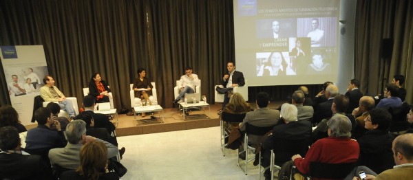 Debates Abiertos de la Fundación Telefónica en el Círculo de Bellas Artes de Madrid.