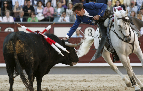 Rejones en San Isidro. EFE