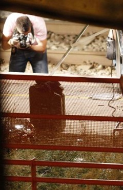 Un fotógrafo capta la tragedia