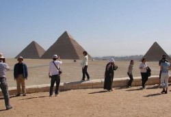 En Egipto hay que tener cuidado con el sol y con el agua.