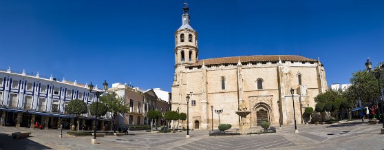 Plaza de España de Valdepeñas.