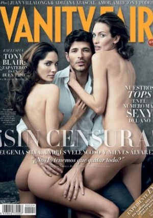 Eugenia Silva, Andrés Velencoso y Nieves Álvarez