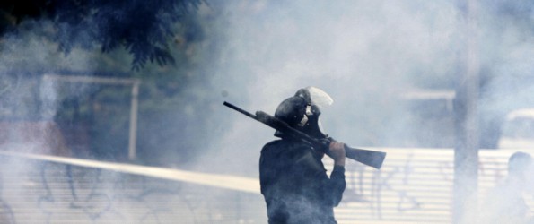 El régimen de Hugo Chávez gasea a la oposición