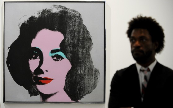 Elizabeth Taylor según Warhol