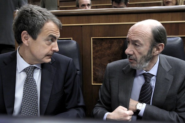 El presidente del Gobierno y el ministro del Interior. Efe