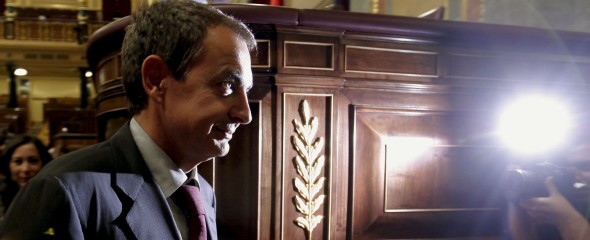 José Luis Rodríguez Zapatero, en el Congreso. Efe