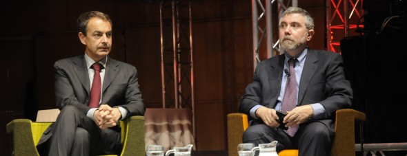 Rodríguez Zapatero y Krugman. Manuel Engo